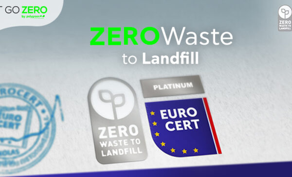 MegaEco has received the highest Eurocert certification for zero waste